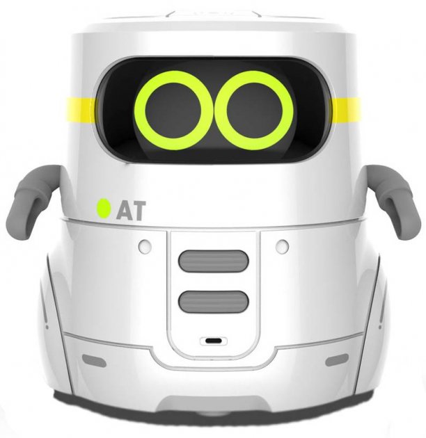Розумний робот з сенсорним керуванням та навч. картками - AT-ROBOT 2, білий,  AT002-01-UKR