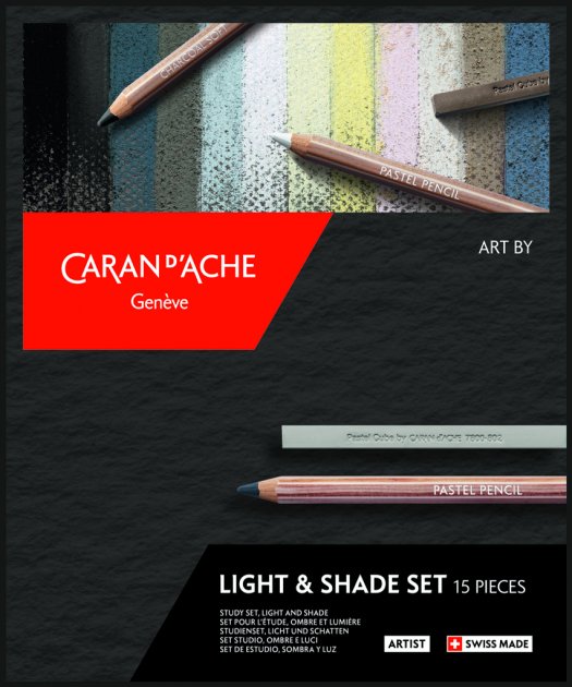 Набір Caran d`Ache Artist Світло та Тінь – 15 предметів, 776.815 1