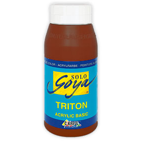 Фарба акрилова "Solo Goya" Triton 20 мл, коричневий, KR-17016R