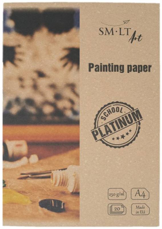 Папка Platinum (mixed media) А4, 250 г/м², 20 арк, Smiltainis