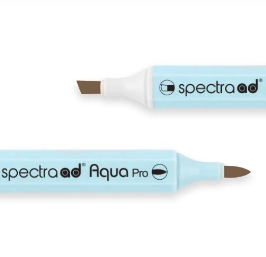 Маркер двосторонній на водній основі Spectra AD 024 Ван дик коричневий, 024-SADAQP