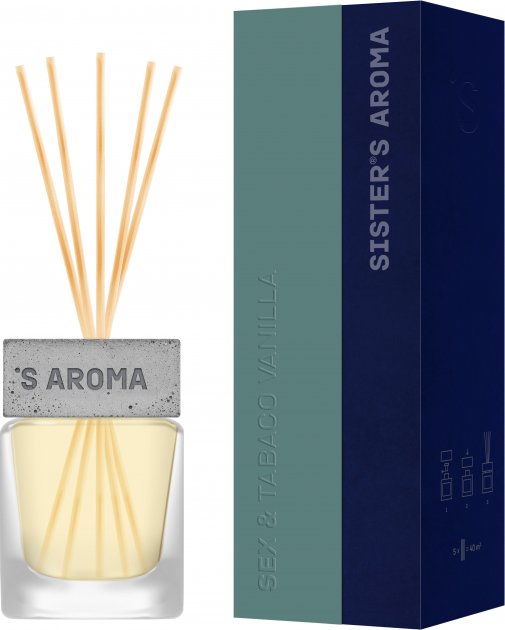 Аромадифузор "Sex&Tabaco vanilla" Табако ваніль, 120 мл, Sister`s Aroma 