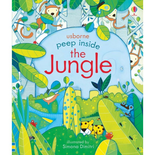 Книга "Peep Inside the Jungle" (а) (9159)