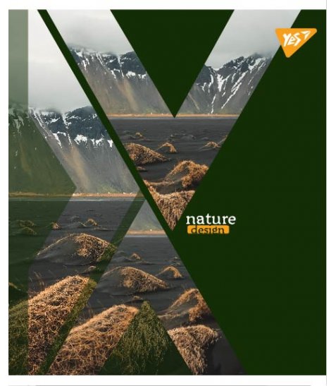 Тетрадь 96 кл. YES Nature design, 764401
