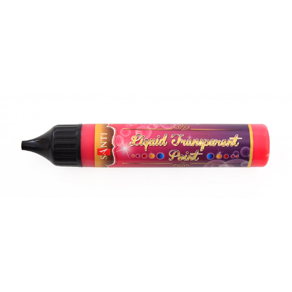 Гель-ЗD "Liquid transparent Point", красный, 742132