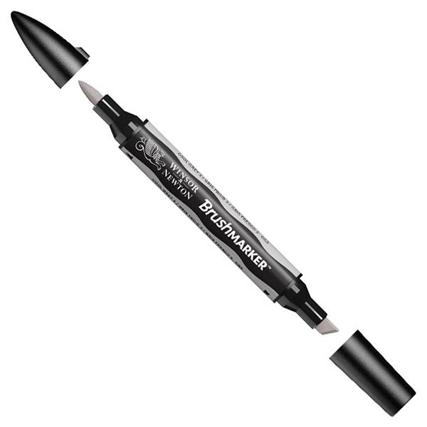 Маркер двосторонній Brushmarker, Сірий холодний 3, 0204159 W&N