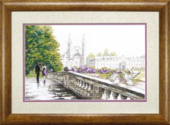 Набір для вишивання Crystal Art ВТ-061 "Міст закоханих" 30,5*19 см, ТМ "Чарівна мить" 1