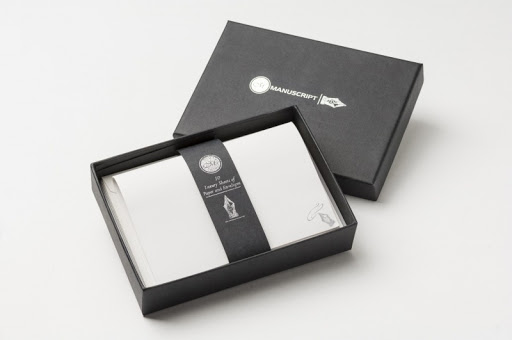 Набор подарочный в коробке Люс карты для каллиграфии (10 л) & конверты (10 шт), MC391 Manuscript