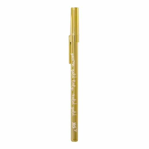 Ручка кулькова "Happy pen", золото, 411933 Yes