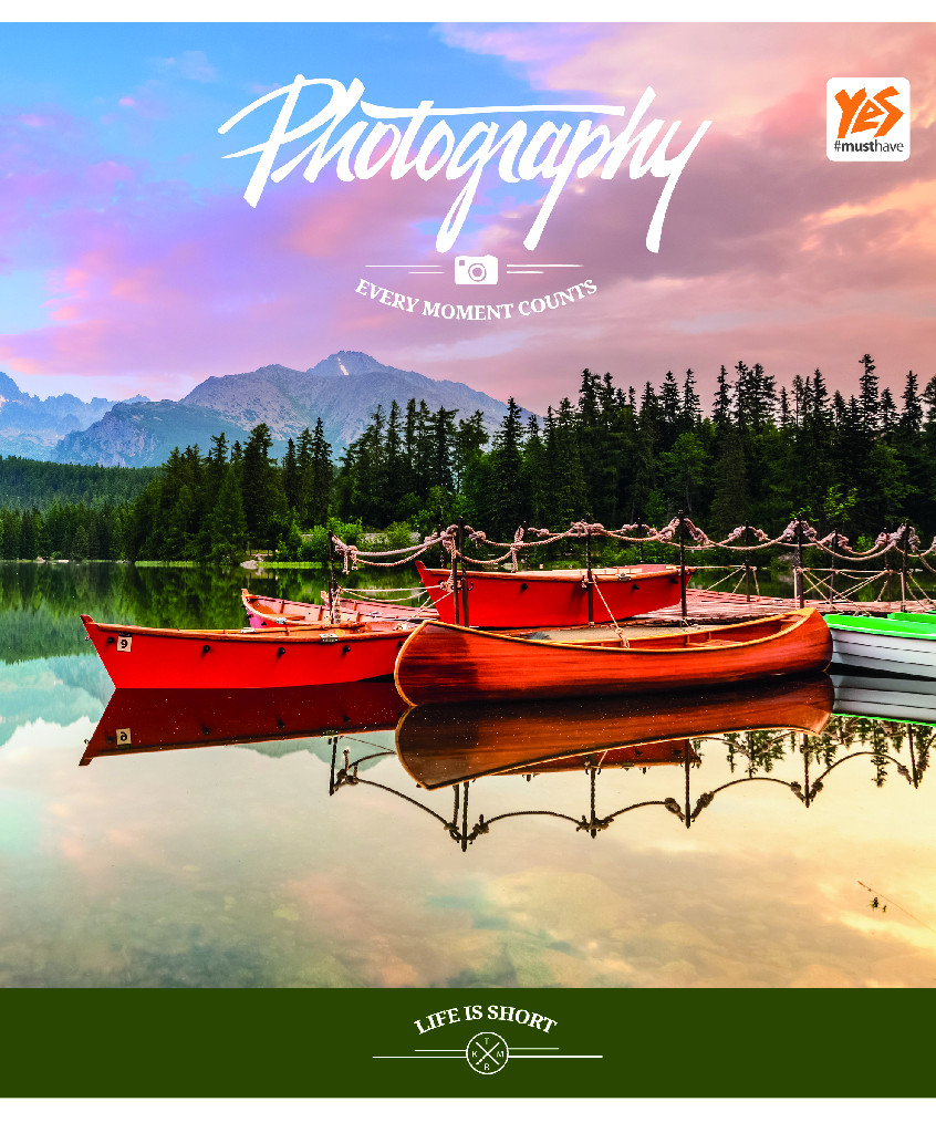 Тетрадь 48 кл. YES Quiet harbor-17, иридиум, 761092