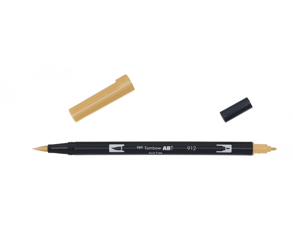 Маркер-блендер двосторонній ABT BrushPen ABT-912, блідо-вишневий ТМ "Tombow"