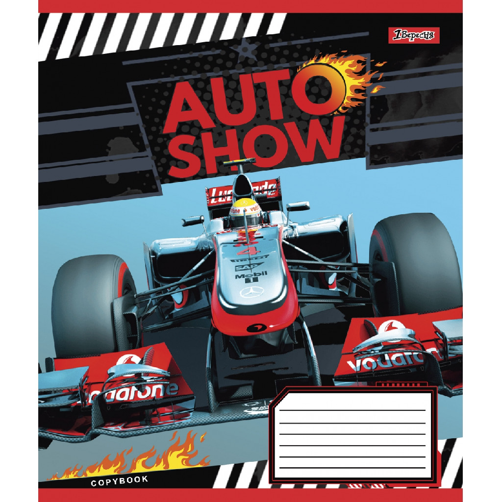 Зошит 18 кл. 1В Auto show, 765808