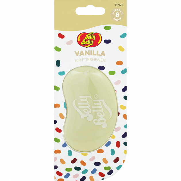 Освіжувач повітря 3D "Ваніль" Jelly Belly, 15260