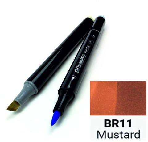 Маркер двосторонній SKETCHMARKER Brush Гірчиця, SMB-BR11 3