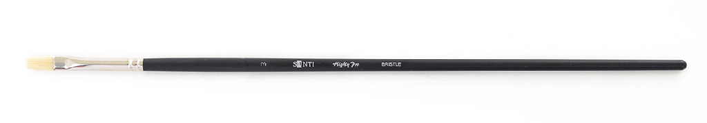 Пензель худож. щетина "Santi Highly Pro", плоский, №3, 310653