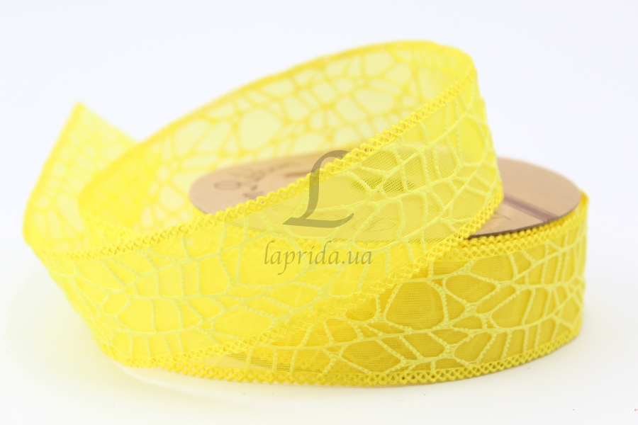 Стрічка декор 3,8 см-10 м, 5-27125 