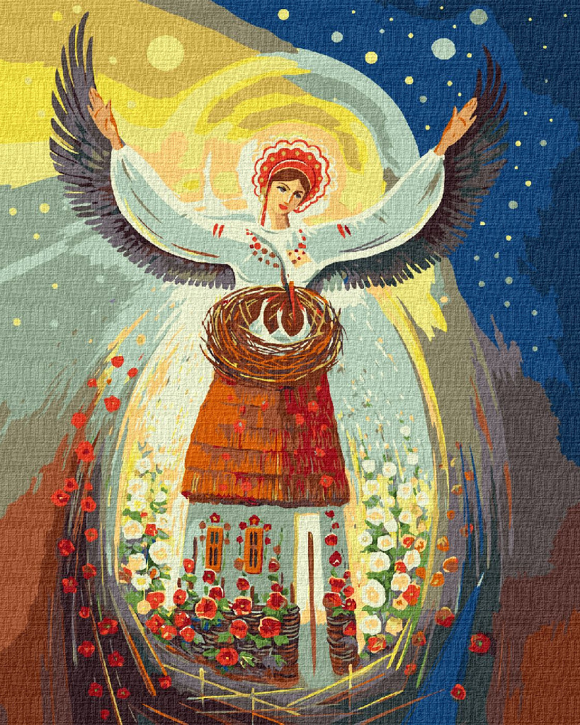 Картина по номерам 40*50 см "Берегиня© Олег Шупляк", KHO4864
