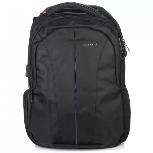 Рюкзак 15.6" A USB Black/blue, Т-В3105 Tigernu