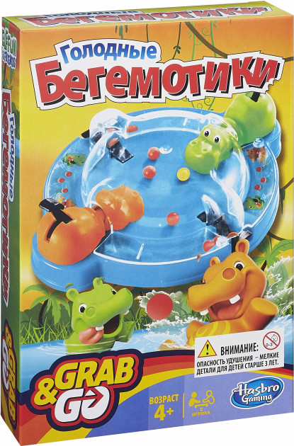 Дорожня Гра "Голодні бегемотики" Hasbro, B1001121