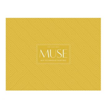 Блок на склейке "Mix Technique" А4 +, 15 л. "Muse" (3096)