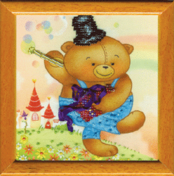 Набір для вишивання бісером Б-635 13*13 см ТМ "Чарівна мить"