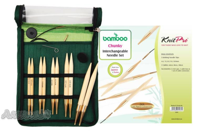 Набір змінних спиць Bamboo (6.0 - 10.0), 22543 KnitPro