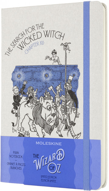 Блокнот Ведьма средний нелинов, Moleskine Wizard of OZ, LEWOZQP062WW