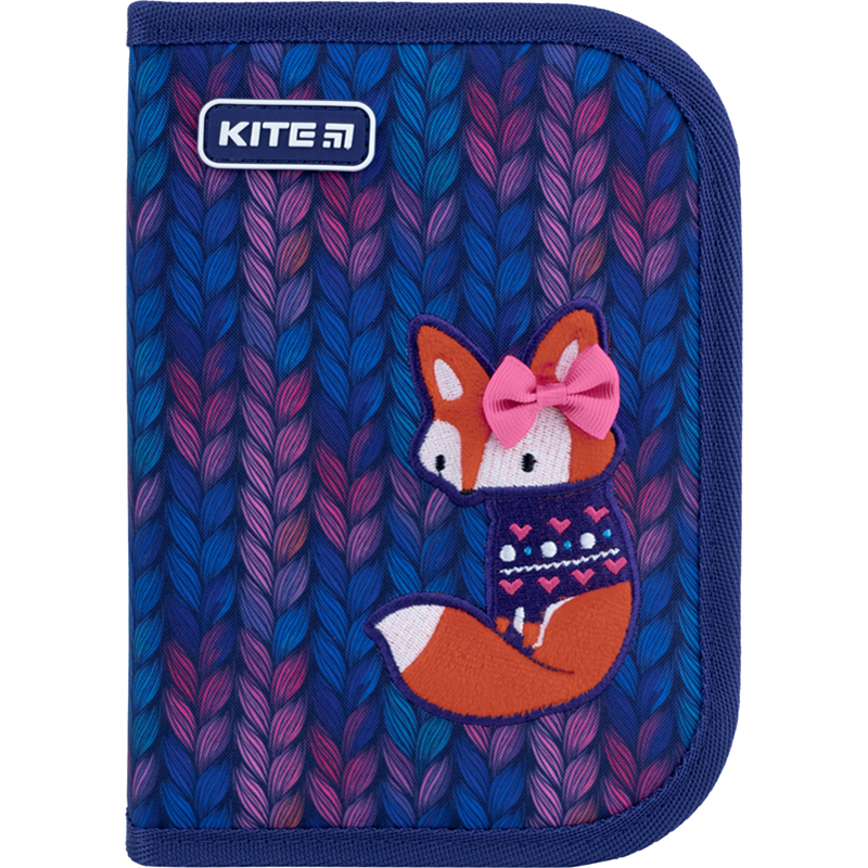 Пенал Kite 621 Fox, 1 від., 1 відв., без наповнення, K22-621-9