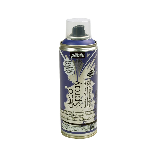 Outlet40 Краска-спрей акриловая DecoSpray 200 мл, фиолетовый, 813 ТМ "Pebeo"