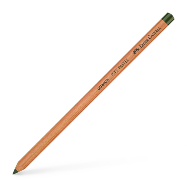 Олівець пастельний PITT темно-зелений хром (174), 112274 Faber-Castell 1