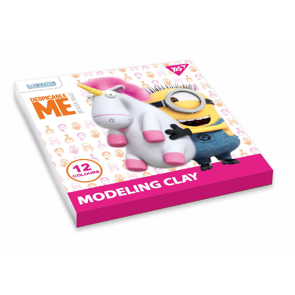Пластилін 12 кол. "Minions fluffy", 540497 Yes