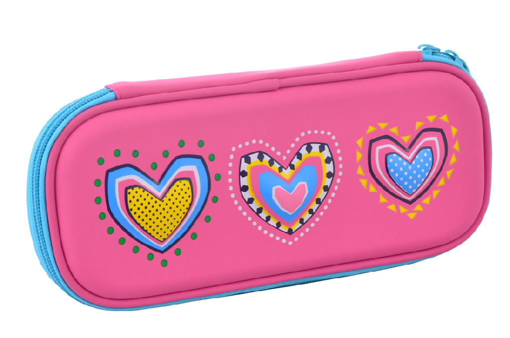 Пенал твердий 3D Lovely heart, 22,5*10*5, 531962