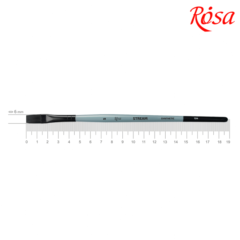 Синтетика плоская STREAM 134 №5, к.р. кисть ROSA