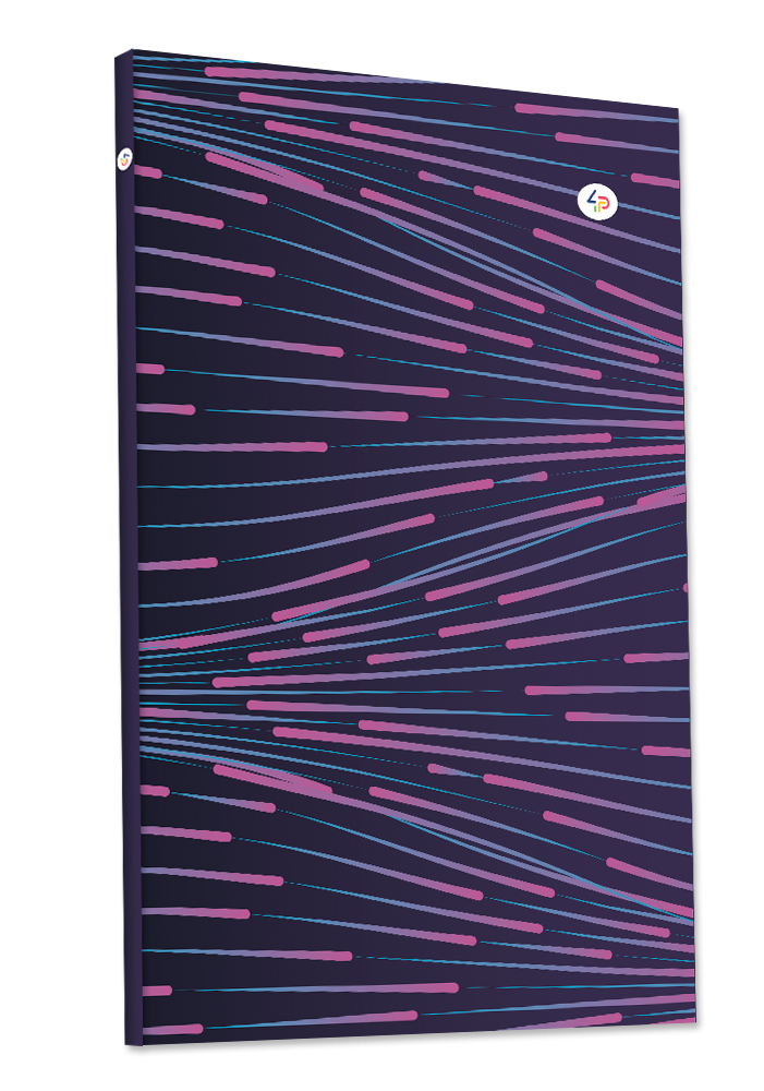 Блокнот А4 "Financial book" lilac, 901463, TM Profiplan 