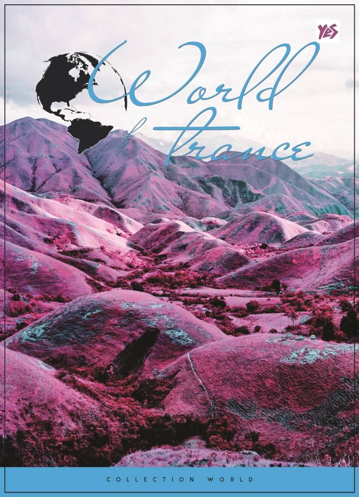 Тетрадь А5 80 кл. YES од. спираль World of trance, 681219