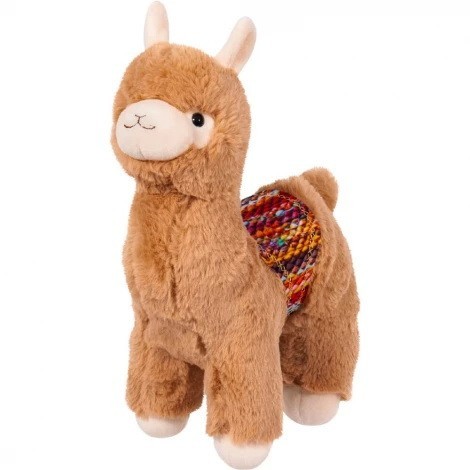 Мягкая игрушка Альпака Роза, 30 см, Stip