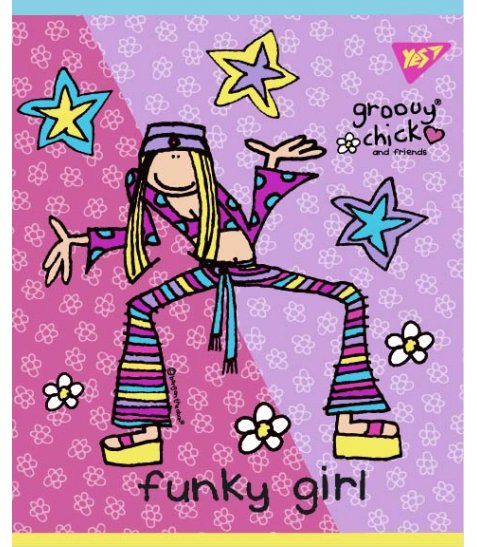 Зошит 12 кл. YES "Groovy Chick", 764205