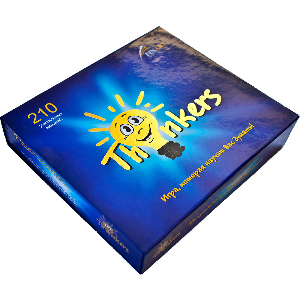 Игра настольная "Thinkers" 210 карт, 12+ (англ.), 122101