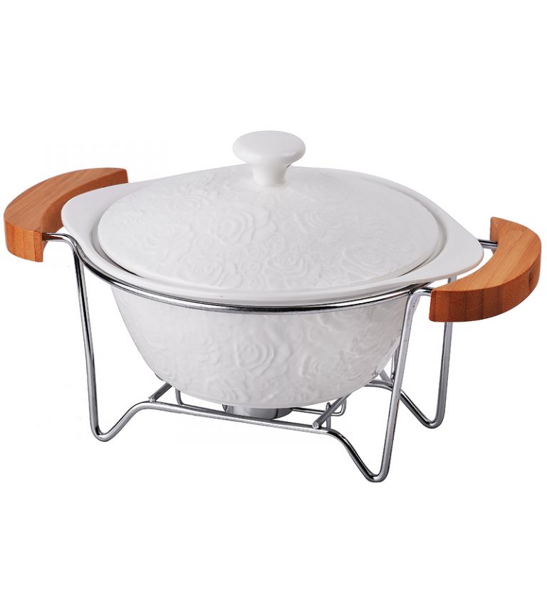 Мармит з кришкою на підставці 29,5*20,5*18,5 см, 944-013 Lefard