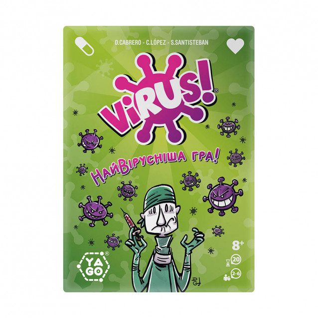 Гра настільна "Virus", Yago, 80987 (у)