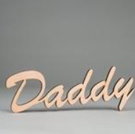 Заготовка деревянная Daddy, С198