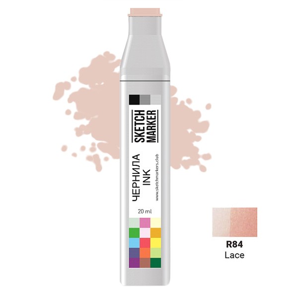 Чернила для заправки маркера SKETCHMARKER, 20 мл, Кружево, SI-R84