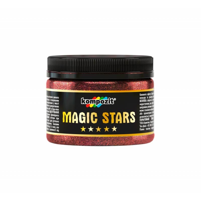 Глиттер Magic Stars Kompozit рубин 60 г