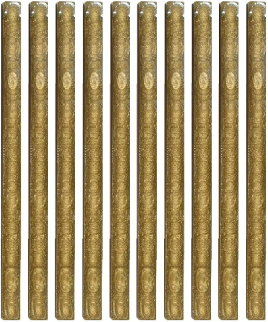 Набор восковых палочек "Banque" 10 шт. в коробке, золото, 31104T