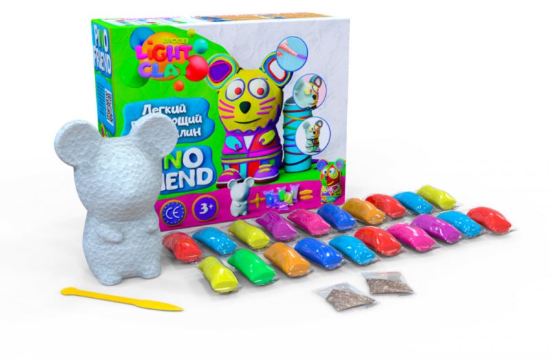 Набір легкого стрибаючого пластиліну "Pino Friend Томмі", 70058*