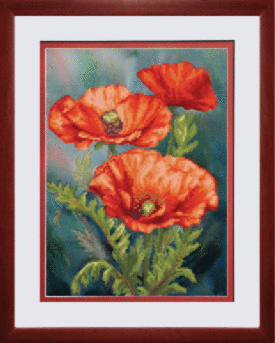 Схема для вышивания бисером СБ-003 20*27 см на авторской канве ТМ "Чарівна мить"