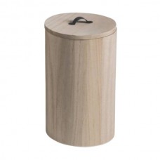 Шкатулка для декора, дерево, круглая, 12*20 см, Knorr Prandell