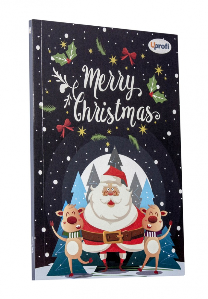 Блокнот А5 "Merry Christmas", santa, 50568, TM Profiplan 