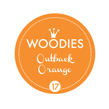 Штемпельна фарба Outback Orange/Помаранчевий, W99017 ТМ "Woodies"