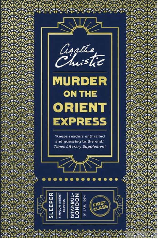 Книга "Christie A. Murder on the Orient Express/Крісті А. Вбивство в Східному експресі" (а) (8137)